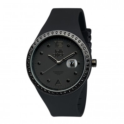 Armbanduhr LOLLICLOCK-EVOLUTION BLACK CRYSTAL Armbanduhr LOLLICLOCK-EVOLUTION BLACK CRYSTAL