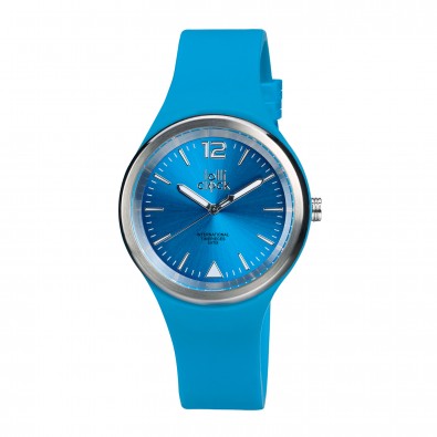 Armbanduhr LOLLICLOCK-EVOLUTION, hellblau Armbanduhr LOLLICLOCK-EVOLUTION, hellblau