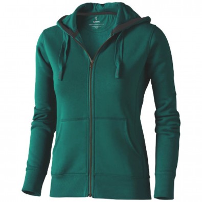Arora Kapuzensweatjacke für Damen, waldgrün, XXL Arora Kapuzensweatjacke für Damen, waldgrün, XXL