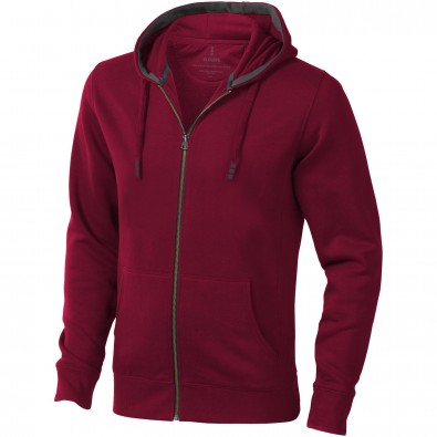 Arora Kapuzensweatjacke, bordeaux, XXL Arora Kapuzensweatjacke, bordeaux, XXL