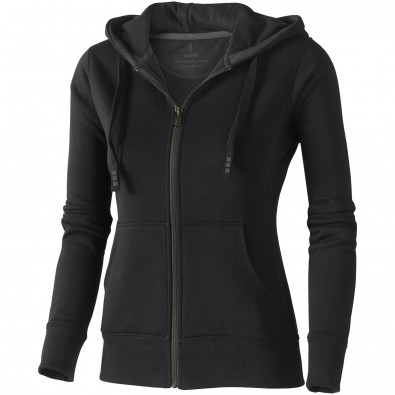 Arora Kapuzensweatjacke für Damen, schwarz, L Arora Kapuzensweatjacke für Damen, schwarz, L