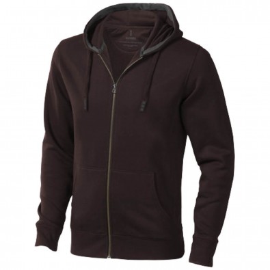 Arora Kapuzensweatjacke für Herren, Chocolate Brown, XL Arora Kapuzensweatjacke für Herren, Chocolate Brown, XL