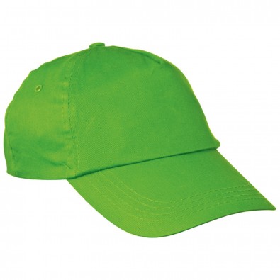 AZO-freie 5 Panel Baumwoll-Baseball-Cap, apfelgrün AZO-freie 5 Panel Baumwoll-Baseball-Cap, apfelgrün