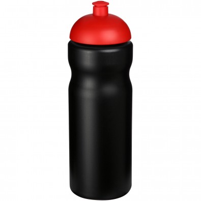 Baseline® Plus 650 ml Sportflasche mit Kuppeldeckel, schwarz,rot Baseline® Plus 650 ml Sportflasche mit Kuppeldeckel, schwarz,rot