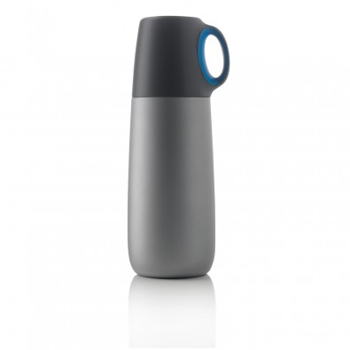 Bopp Hot Isolierflasche, blau,anthrazit Bopp Hot Isolierflasche, blau,anthrazit