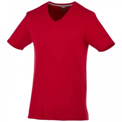 Bosey – T-Shirt mit V-Ausschnitt für Herren, dunkelrot, XS Bosey – T-Shirt mit V-Ausschnitt für Herren, dunkelrot, XS