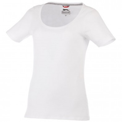 Bosey – T-Shirt mit weitem Rundhalsausschnitt für Damen, weiss, XS Bosey – T-Shirt mit weitem Rundhalsausschnitt für Damen, weiss, XS