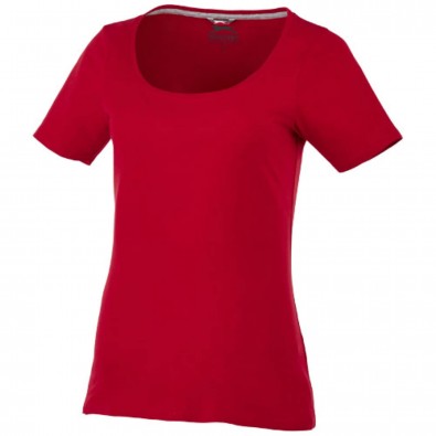 Bosey – T-Shirt mit weitem Rundhalsausschnitt für Damen, dunkelrot, XL Bosey – T-Shirt mit weitem Rundhalsausschnitt für Damen, dunkelrot, XL