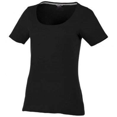 Bosey T-Shirt mit weitem Rundhalsausschnitt für Damen, schwarz, S Bosey T-Shirt mit weitem Rundhalsausschnitt für Damen, schwarz, S
