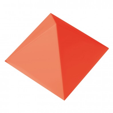 Büroklammernhalter Magnet-Pyramide, standard-rot Büroklammernhalter Magnet-Pyramide, standard-rot