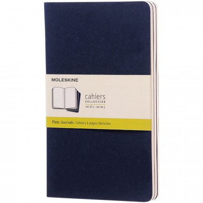 Moleskine Cahier Journal L – blanko, indigoblau Moleskine Cahier Journal L – blanko, indigoblau
