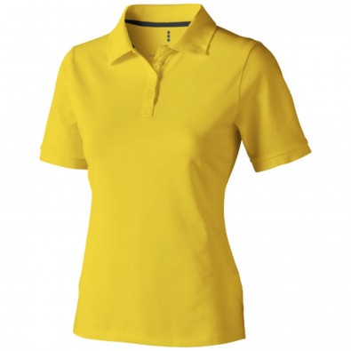 Calgary – Poloshirt für Damen, gelb, XS Calgary – Poloshirt für Damen, gelb, XS