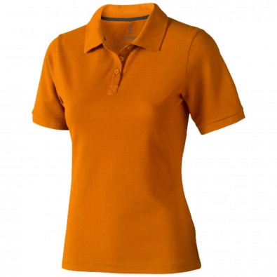 Calgary – Poloshirt für Damen, orange, M Calgary – Poloshirt für Damen, orange, M