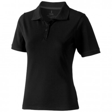 Calgary Poloshirt für Damen, schwarz, S Calgary Poloshirt für Damen, schwarz, S