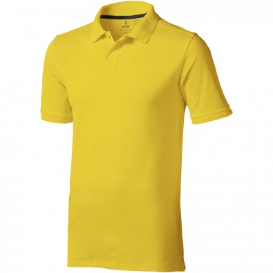 Calgary – Poloshirt für Herren, gelb, XS Calgary – Poloshirt für Herren, gelb, XS