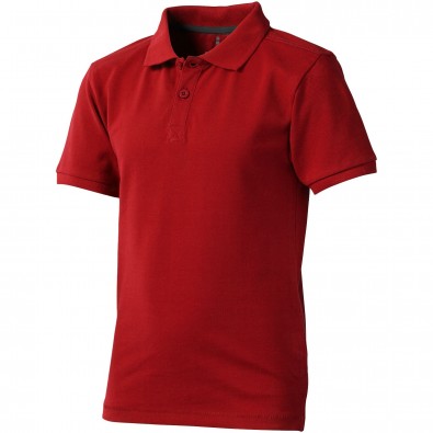 ELEVATE Kinder Poloshirt Calgary, rot, 104 ELEVATE Kinder Poloshirt Calgary, rot, 104