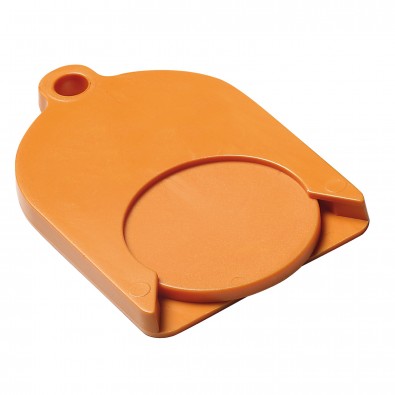Chip-Schlüsselanhänger Ghost mit Chip, standard-orange Chip-Schlüsselanhänger Ghost mit Chip, standard-orange