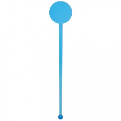 Cocktail-Rührstab Rund, transparent-blau Cocktail-Rührstab Rund, transparent-blau