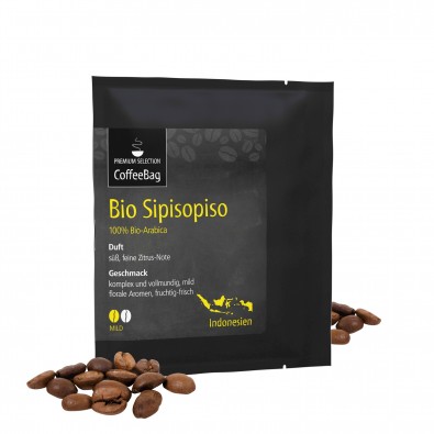 CoffeeBag - Bio Sipisopiso (Mild) - Premium Selection CoffeeBag - Bio Sipisopiso (Mild) - Premium Selection