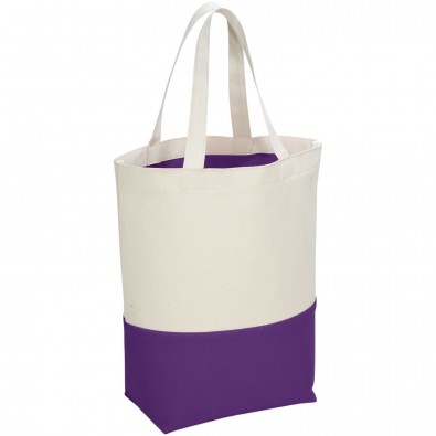 Colour Pop Baumwoll Tragetasche, lila Colour Pop Baumwoll Tragetasche, lila