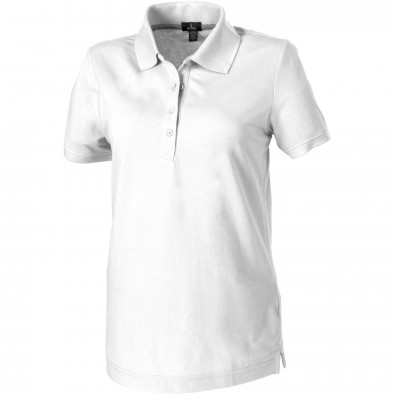 Crandall – Poloshirt für Damen, weiss, L Crandall – Poloshirt für Damen, weiss, L