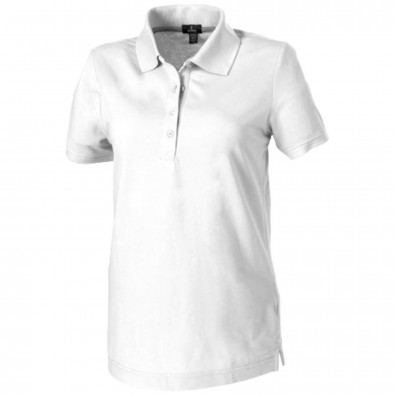 Crandall – Poloshirt für Damen, weiss, L Crandall – Poloshirt für Damen, weiss, L