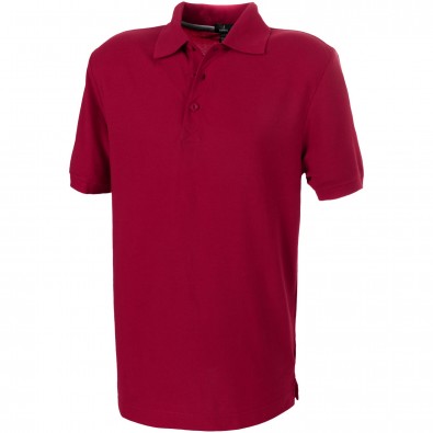 ELEVATE Herren Poloshirt Crandall, rot, XXL ELEVATE Herren Poloshirt Crandall, rot, XXL