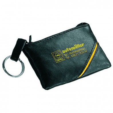 CreativDesign Schlüsseltasche "CD" schwarz/gelb CreativDesign Schlüsseltasche "CD" schwarz/gelb