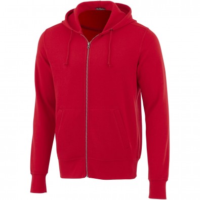 Cypress Kapuzenpulli mit durchgehendem Reißverschluss, rot, XS Cypress Kapuzenpulli mit durchgehendem Reißverschluss, rot, XS