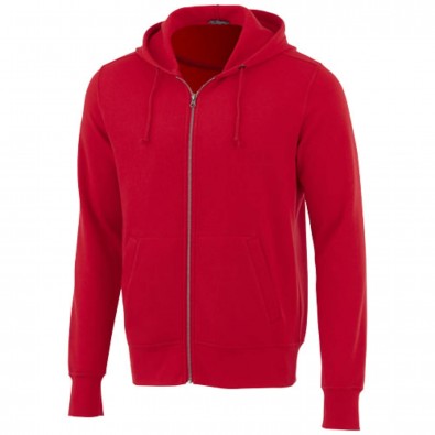 Cypress Kapuzenpulli mit durchgehendem Reißverschluss, rot, XS Cypress Kapuzenpulli mit durchgehendem Reißverschluss, rot, XS