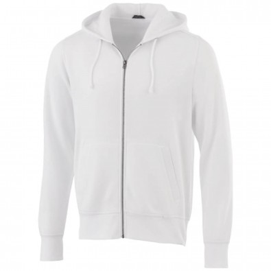 Cypress Kapuzenpulli mit durchgehendem Reißverschluss, weiss, XXL Cypress Kapuzenpulli mit durchgehendem Reißverschluss, weiss, XXL