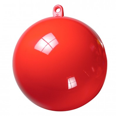 Deko-Dose Mini-Kugel, standard-rot Deko-Dose Mini-Kugel, standard-rot