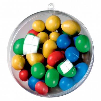 Deko-Dose Mini-Kugel, transparent Deko-Dose Mini-Kugel, transparent