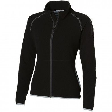 Drop Shot Damen Fleecejacke, schwarz, S Drop Shot Damen Fleecejacke, schwarz, S