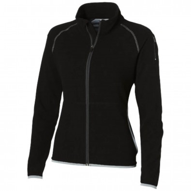 Drop Shot Damen Fleecejacke, schwarz, S Drop Shot Damen Fleecejacke, schwarz, S