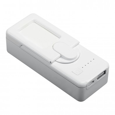 Dynamo-Ladegerät LOLLIBLOCKS-TRAVEL BATTERY IV, 2200 mAh, weiß Dynamo-Ladegerät LOLLIBLOCKS-TRAVEL BATTERY IV, 2200 mAh, weiß