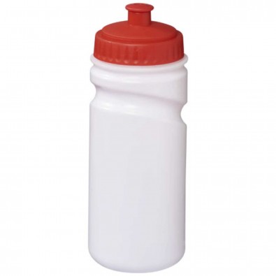 Easy Squeeze 500 ml Sportflasche, weiß,rot Easy Squeeze 500 ml Sportflasche, weiß,rot