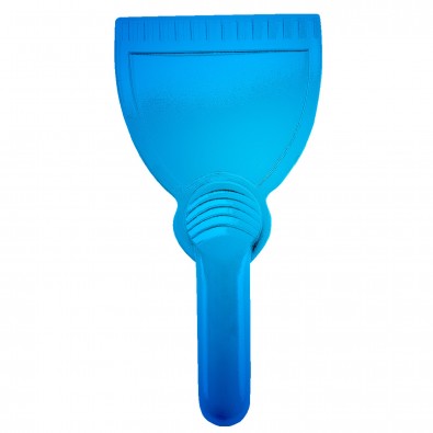 Eiskratzer Eishexe, transparent-blau Eiskratzer Eishexe, transparent-blau