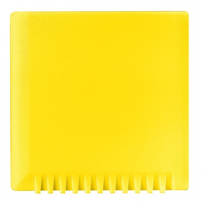 Eiskratzer Quadrat ohne Wasserabstreifer, standard-gelb Eiskratzer Quadrat ohne Wasserabstreifer, standard-gelb