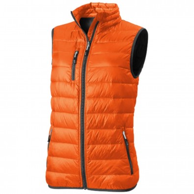 Fairview Damen leichter Daunen Bodywarmer, orange, S Fairview Damen leichter Daunen Bodywarmer, orange, S