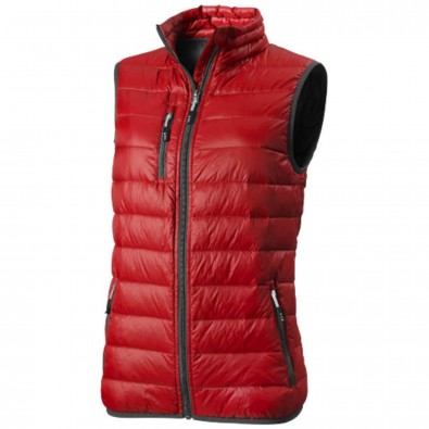 Fairview leichter Daunen-Bodywarmer für Damen, rot, M Fairview leichter Daunen-Bodywarmer für Damen, rot, M
