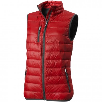 Fairview leichter Daunen-Bodywarmer für Damen, rot, M Fairview leichter Daunen-Bodywarmer für Damen, rot, M
