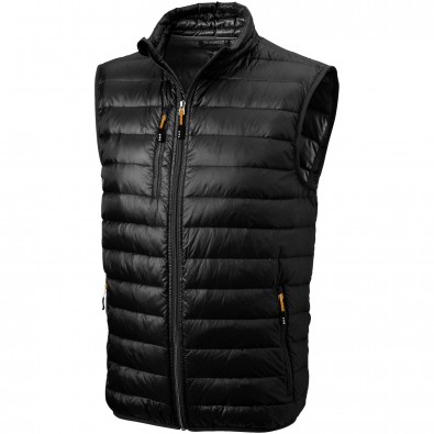 Fairview leichter Daunen-Bodywarmer für Herren, schwarz, XXXL Fairview leichter Daunen-Bodywarmer für Herren, schwarz, XXXL