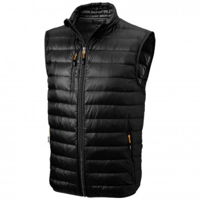 Fairview leichter Daunen-Bodywarmer für Herren, schwarz, XXXL Fairview leichter Daunen-Bodywarmer für Herren, schwarz, XXXL