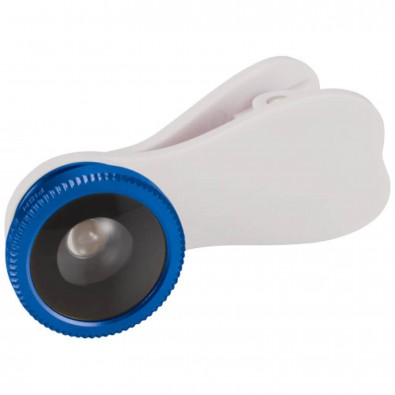 Fischaugenobjektiv mit Clip, royalblau Fischaugenobjektiv mit Clip, royalblau