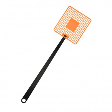 Fliegenklatsche Logo, trend-orange PP Fliegenklatsche Logo, trend-orange PP