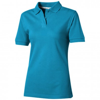 Forehand Poloshirt für Damen, türkis, S Forehand Poloshirt für Damen, türkis, S