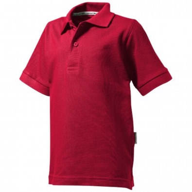 Forehand Kinder Poloshirt, dunkelrot, 140 Forehand Kinder Poloshirt, dunkelrot, 140