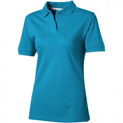Forehand Poloshirt für Damen, türkis, S Forehand Poloshirt für Damen, türkis, S