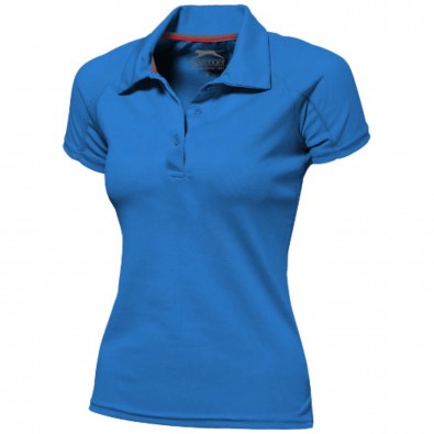 Game Sport Poloshirt cool fit für Damen, himmelblau, L Game Sport Poloshirt cool fit für Damen, himmelblau, L